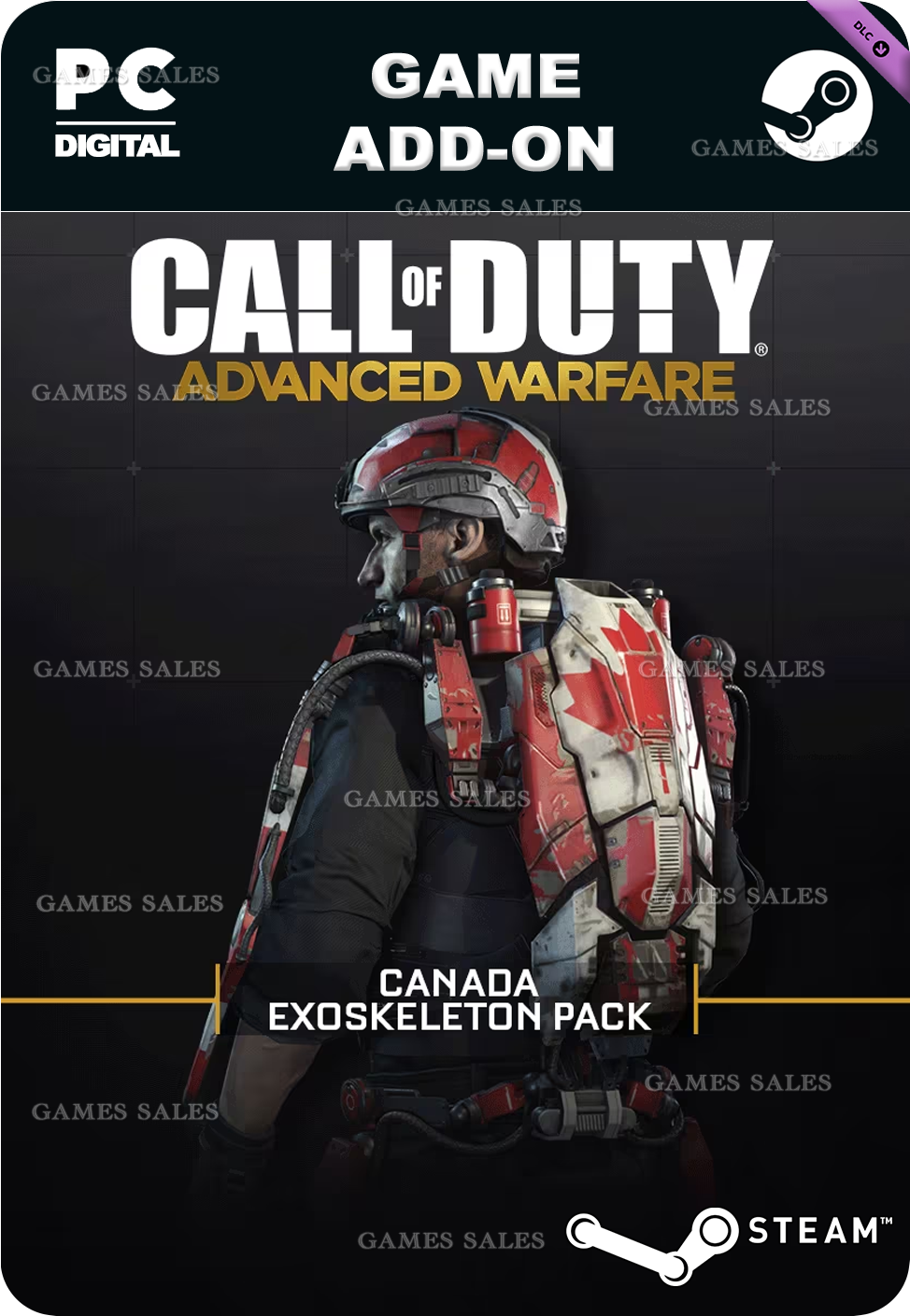 ✅💙COD: ADVANCED WARFARE - CANADA EXOSKELETON PACK💙