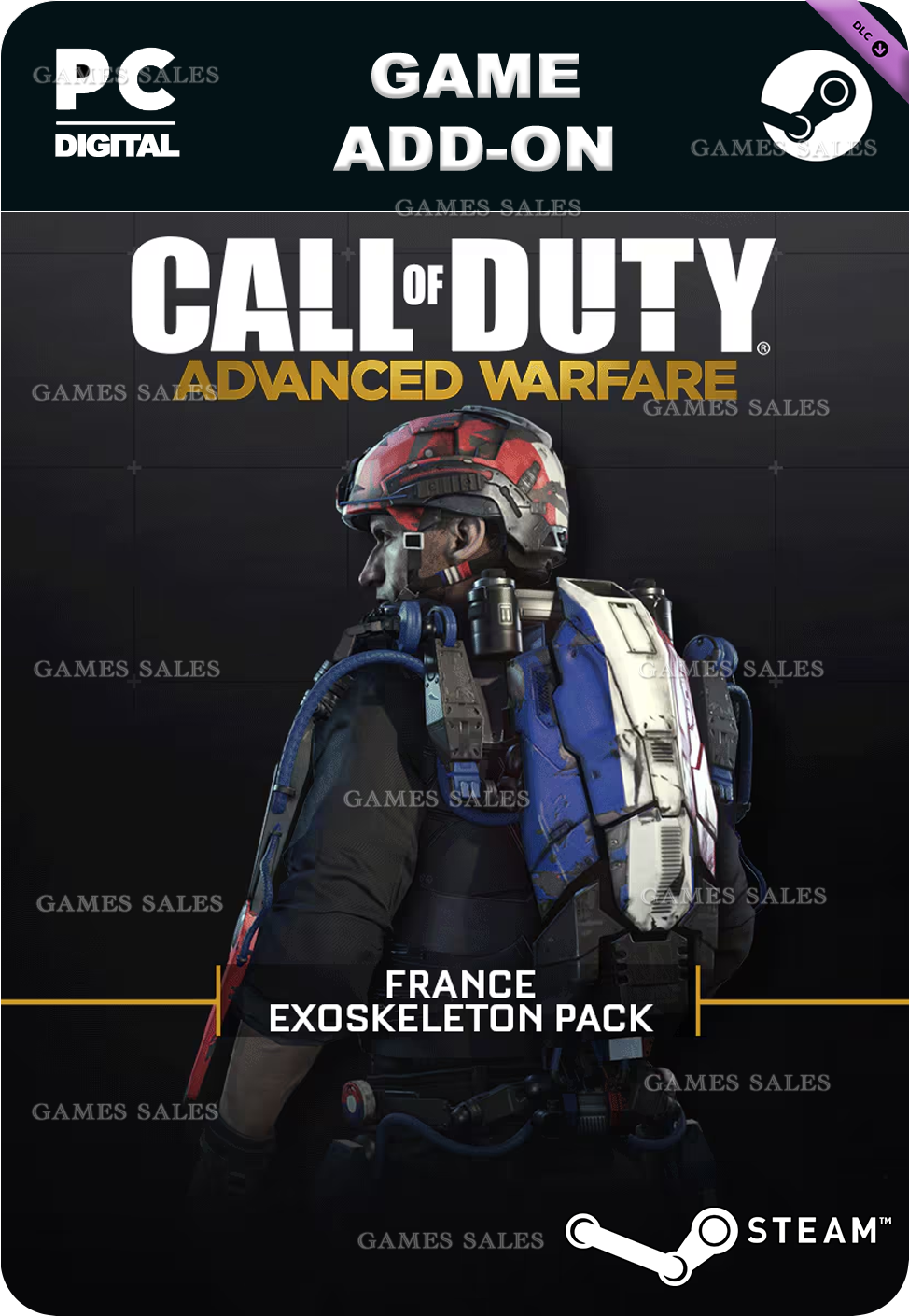 ✅💙COD: ADVANCED WARFARE - FRANCE EXOSKELETON PACK💙