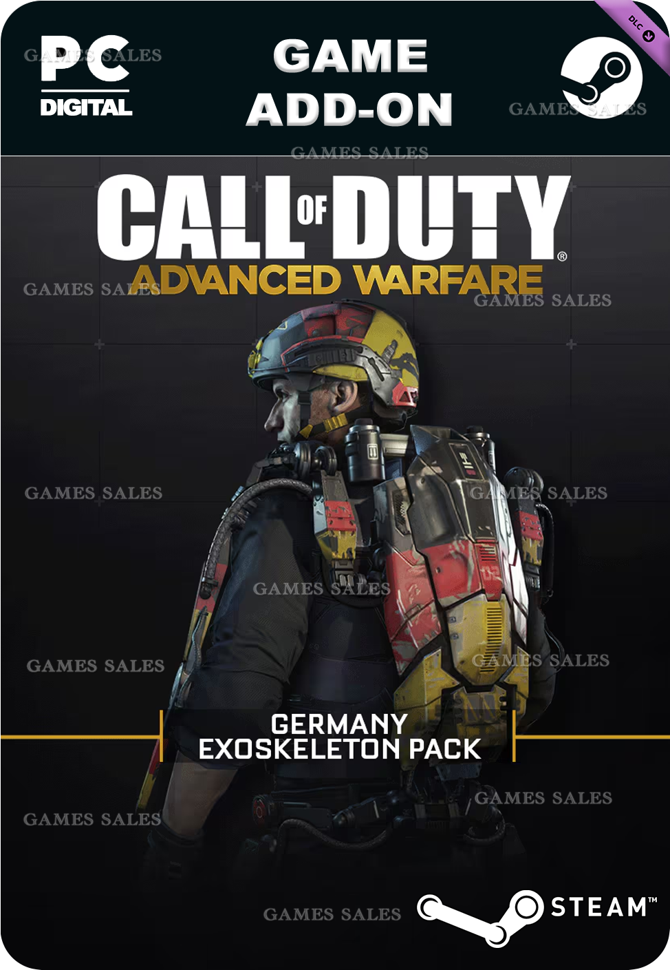 ✅💙COD: ADVANCED WARFARE - GERMANY EXOSKELETON PACK💙