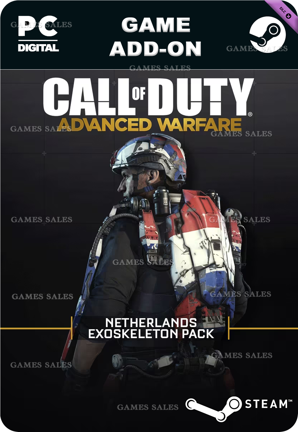 ✅💙COD: ADVANCED WARFARE - NETHERLANDS EXOSKELETON PACK