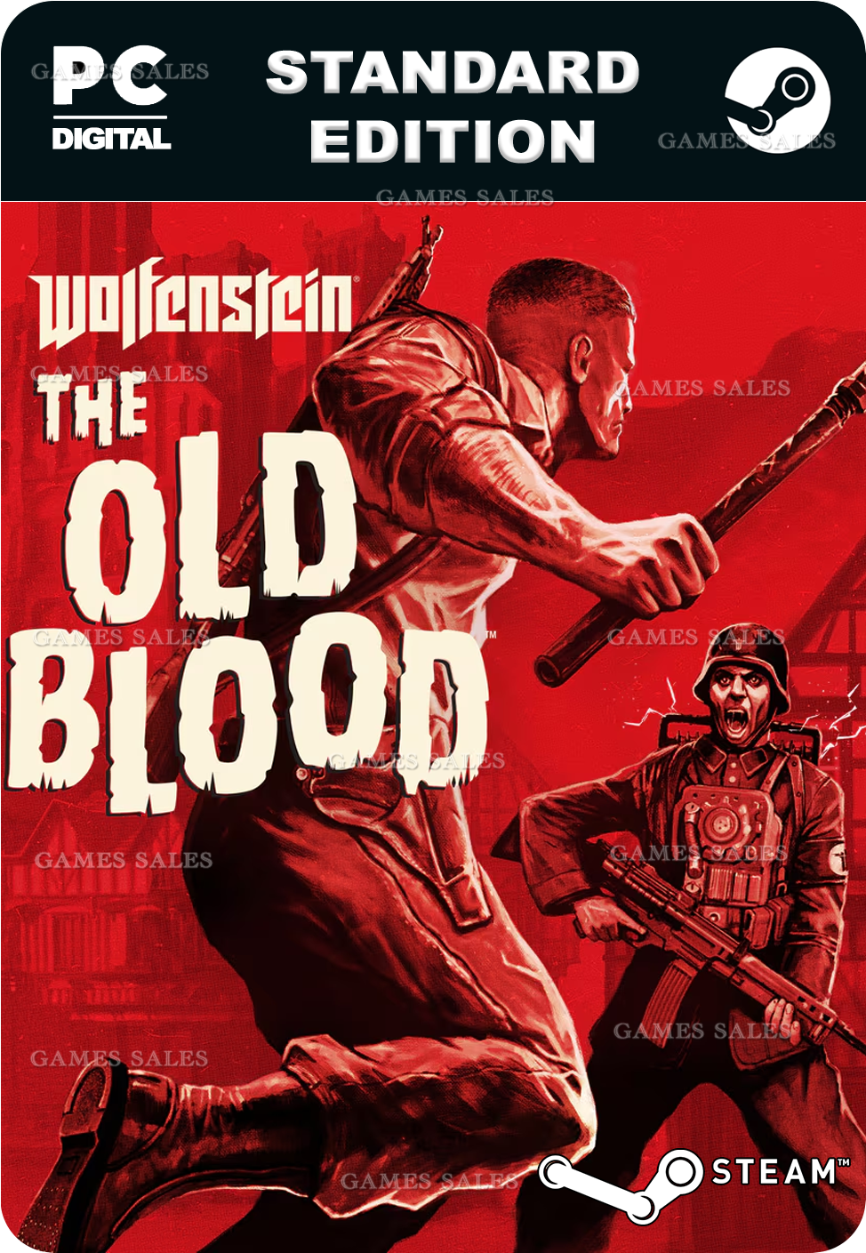 ✅💙WOLFENSTEIN: THE OLD BLOOD💙STEAM GIFT🤖АВТОДОСТАВКА