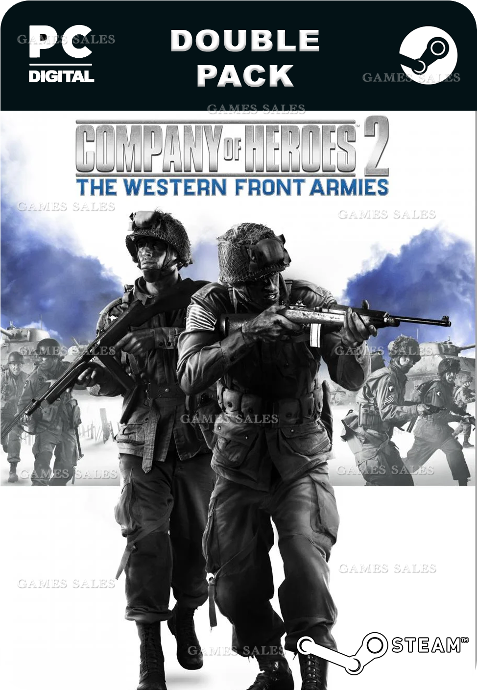 ✅💙COH 2 - THE WESTERN FRONT ARMIES (DOUBLE PACK)💙