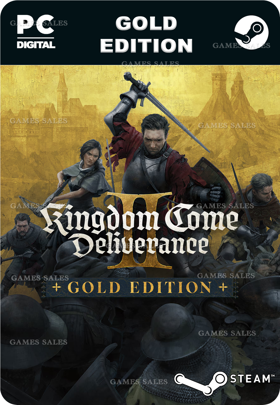 ✅💙KINGDOM COME: DELIVERANCE II GOLD EDITION💙STEAM