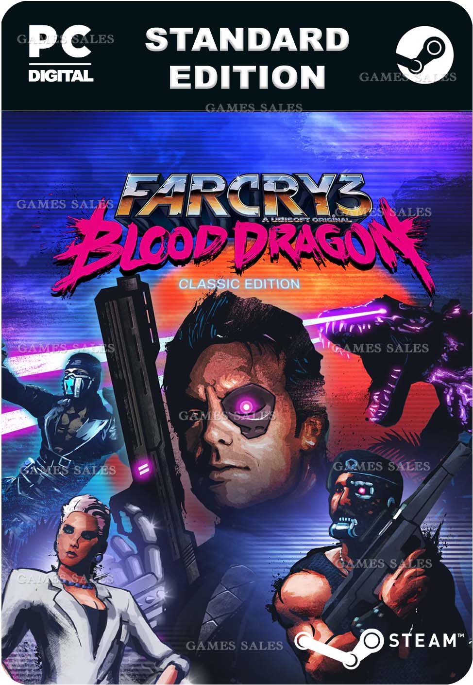 ✅💙FAR CRY 3 - BLOOD DRAGON💙STEAM GIFT🤖АВТОДОСТАВКА🤖