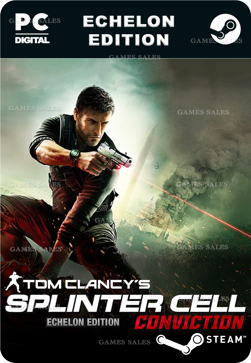 ✅💙TOM CLANCY'S SPLINTER CELL CONVICTION - ECHELON💙