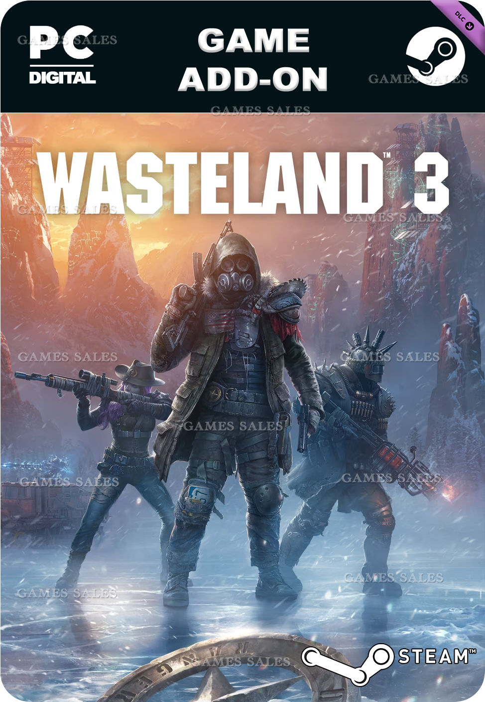 ✅💙WASTELAND 3 DIGITAL DELUXE EXTRAS💙STEAM GIFT🤖АВТО