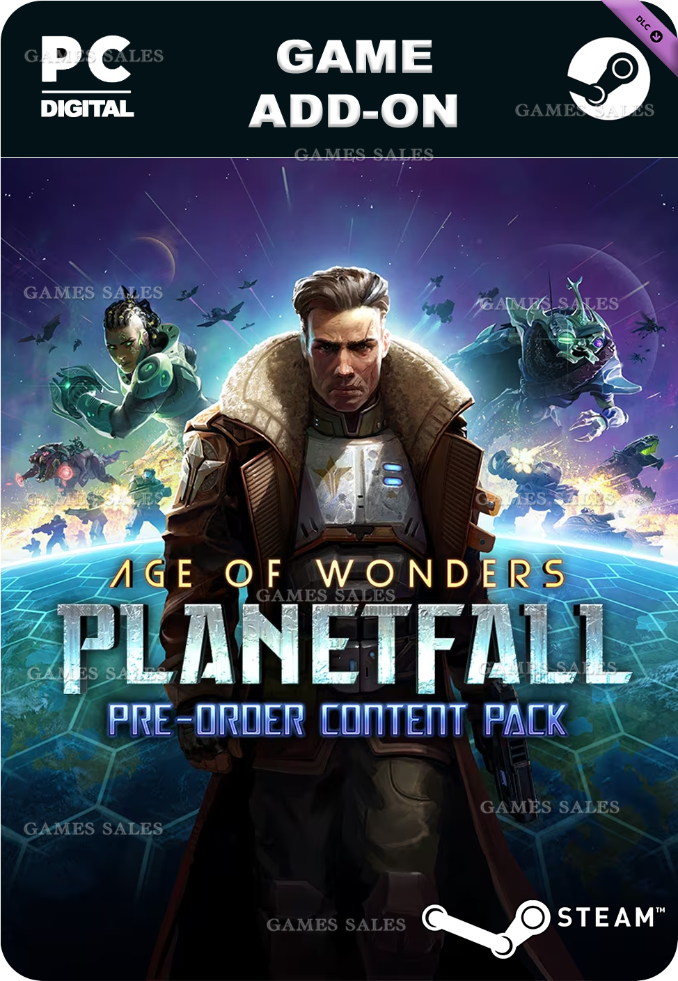 ✅💙AGE OF WONDERS: PLANETFALL PRE-ORDER CONTENT💙STEAM