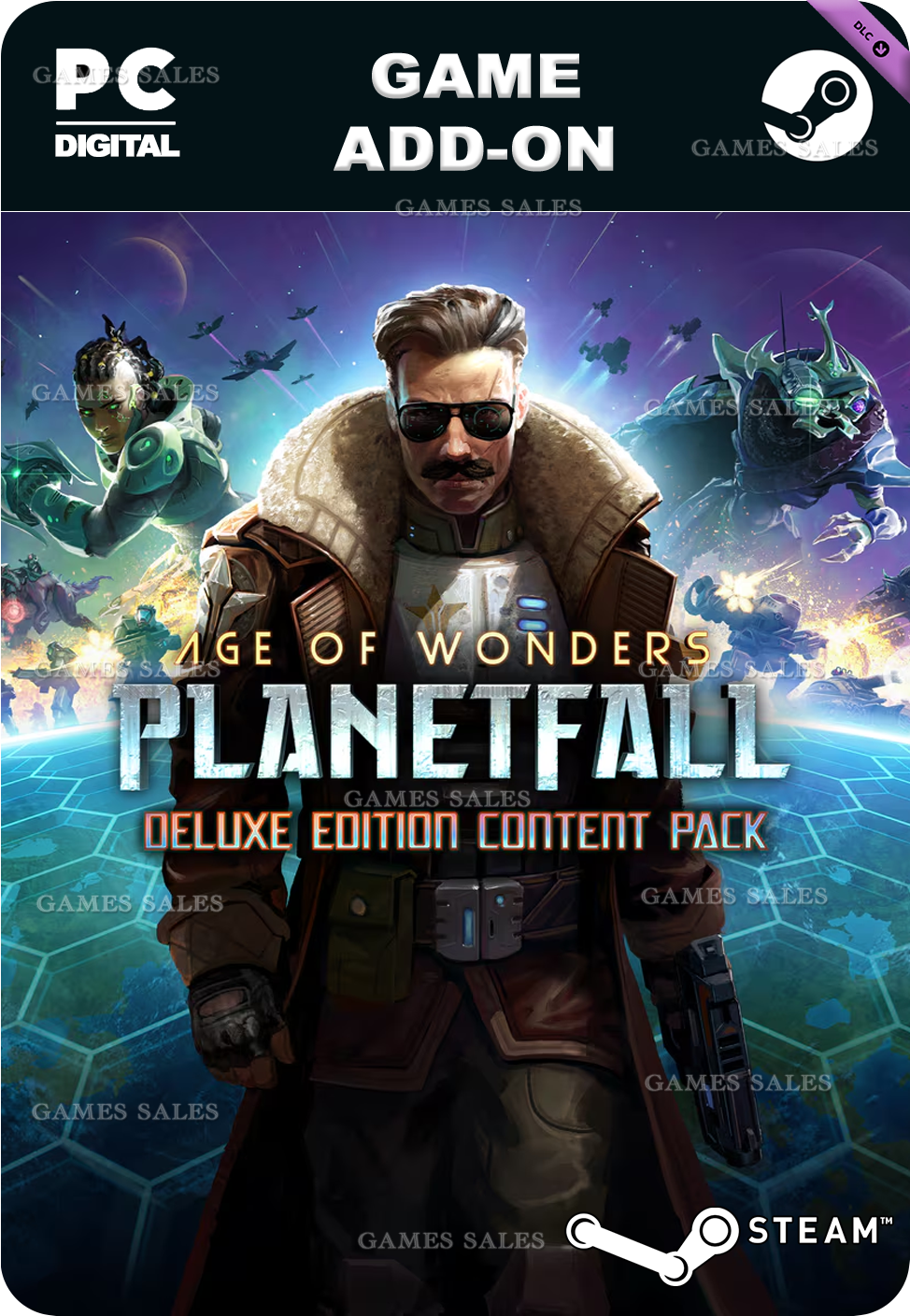 ✅💙AGE OF WONDERS: PLANETFALL DELUXE EDITION CONTENT💙