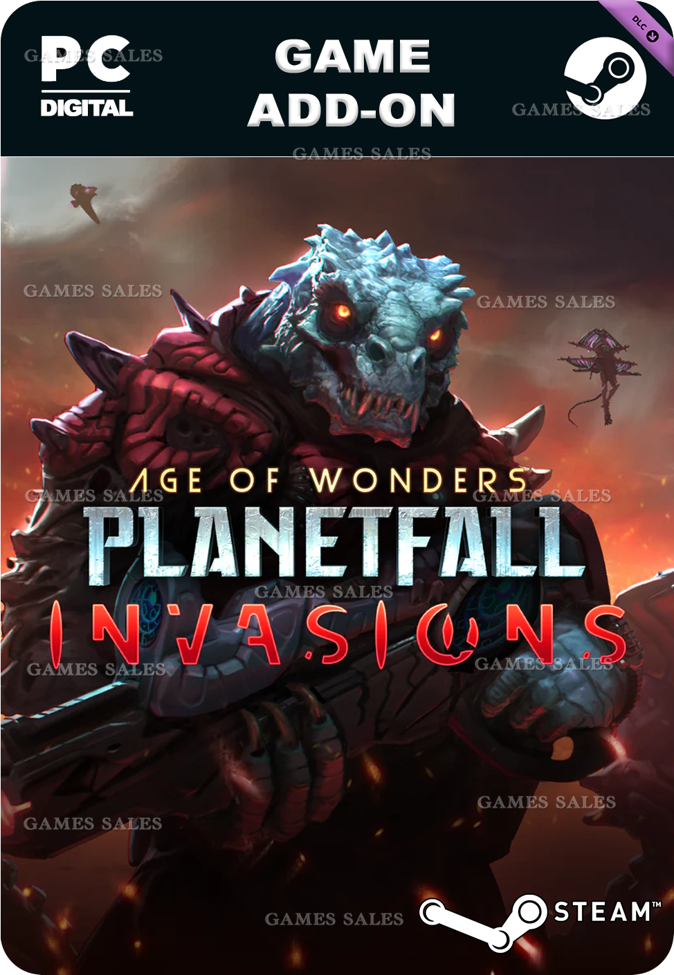 ✅💙AGE OF WONDERS: PLANETFALL - INVASIONS💙STEAM GIFT🤖