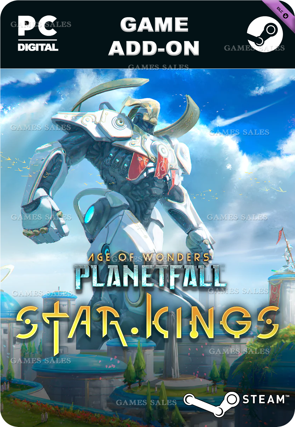 ✅💙AGE OF WONDERS: PLANETFALL - STAR KINGS💙STEAM GIFT