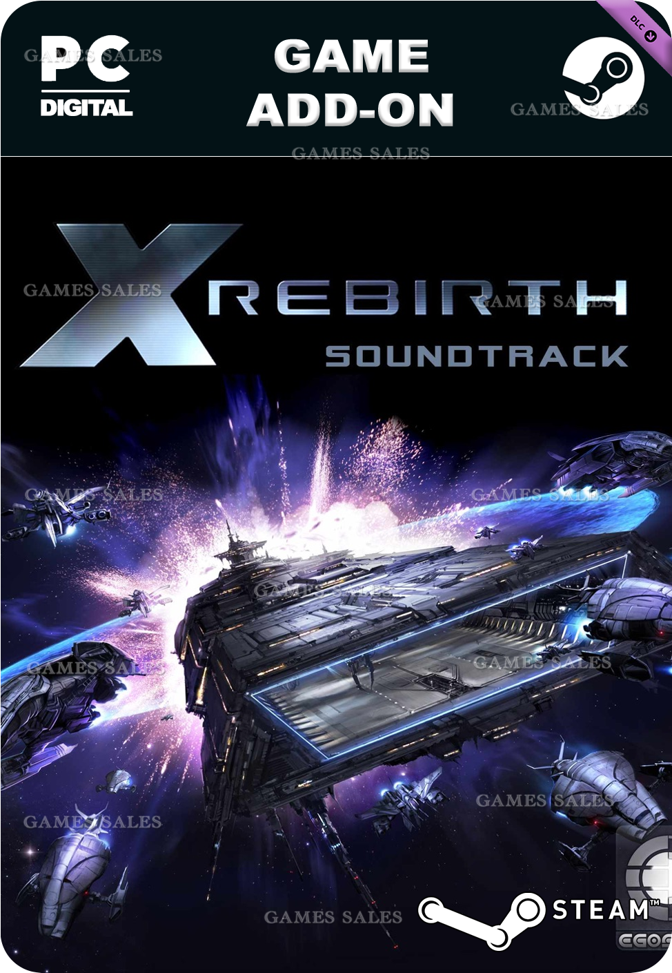 ✅💙X REBIRTH SOUNDTRACK VOL. 1💙STEAM GIFT🤖АВТО