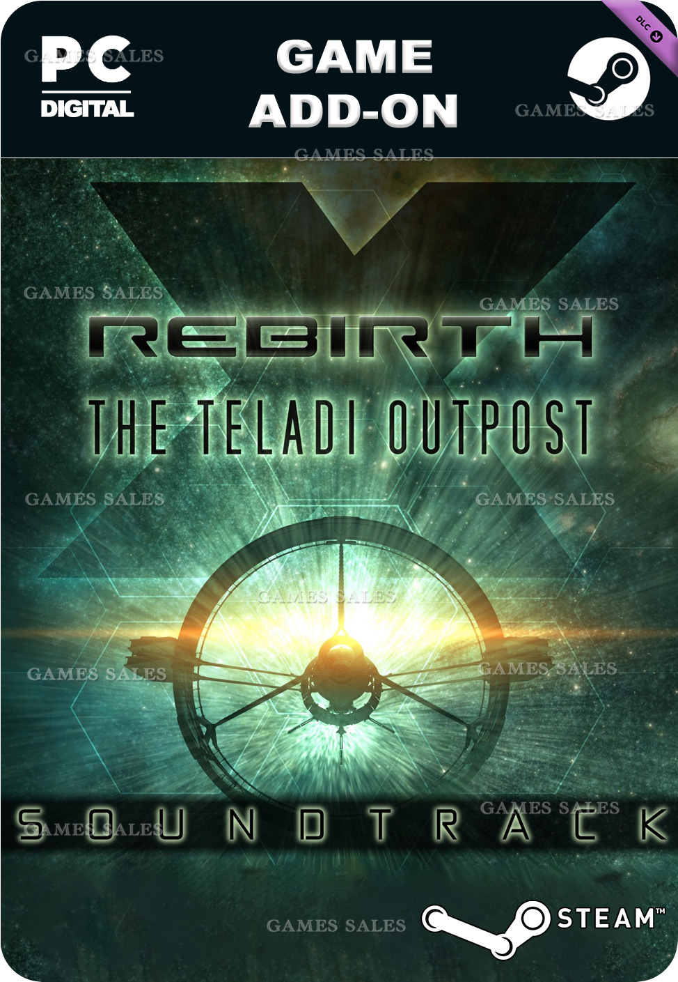 ✅💙X REBIRTH: THE TELADI OUTPOST SOUNDTRACK💙STEAM GIFT