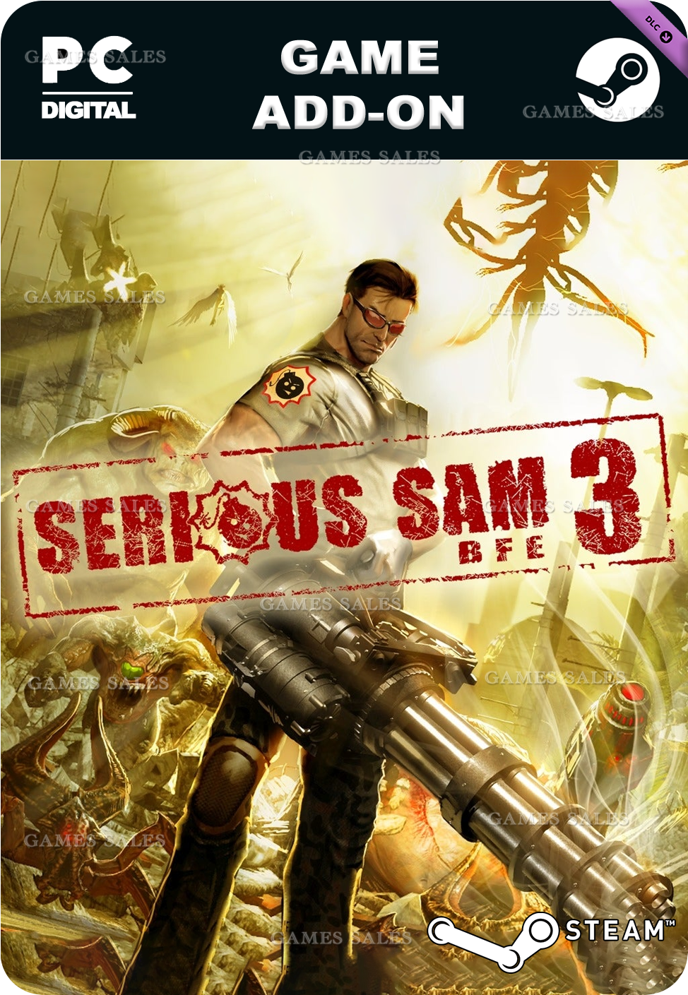 ✅💙SERIOUS SAM 3 DELUXE UPGRADE💙STEAM GIFT🤖АВТО