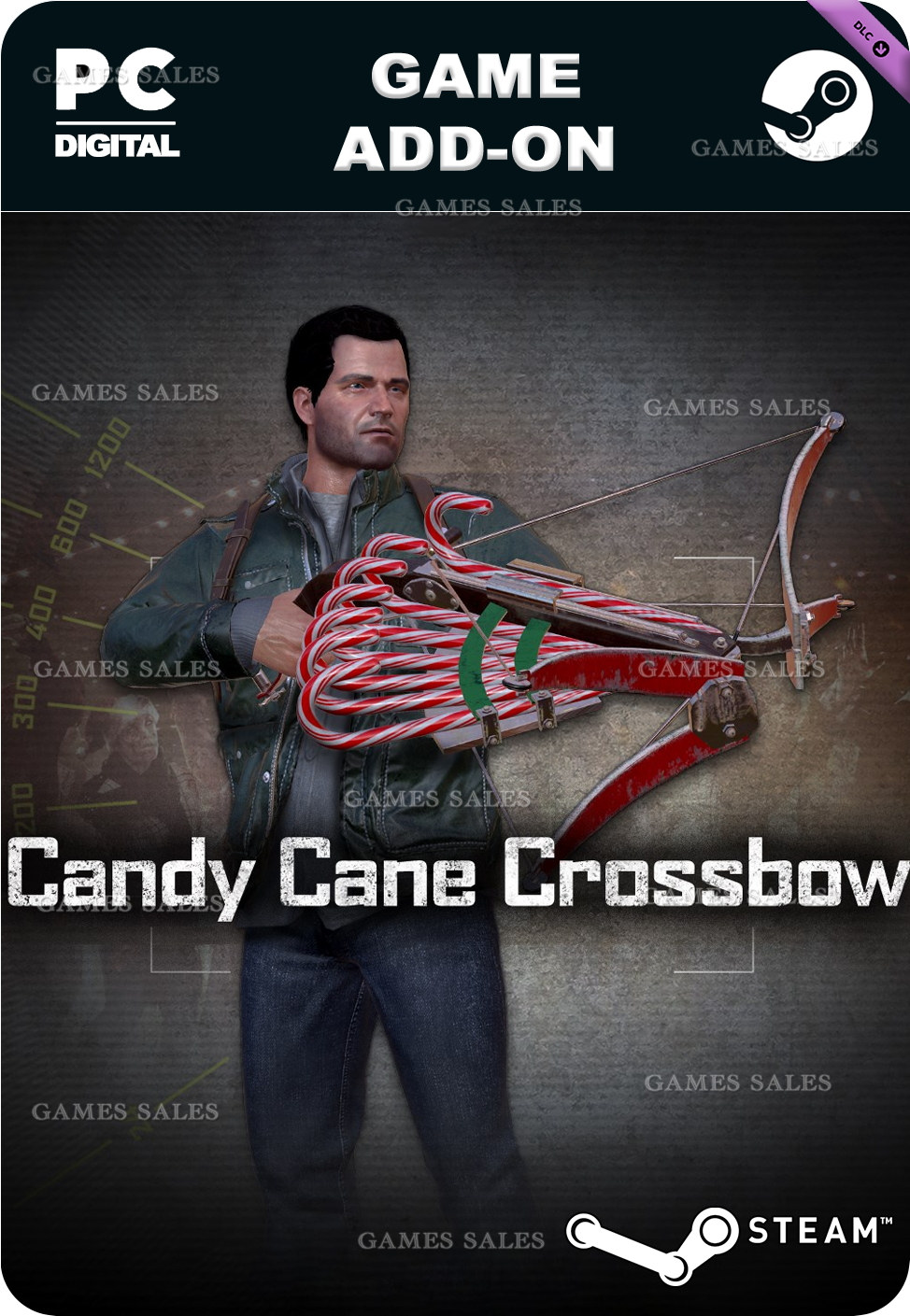 ✅💙DEAD RISING 4 - CANDY CANE CROSSBOW💙STEAM GIFT🤖