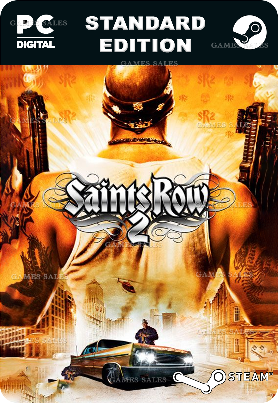 ✅💙SAINTS ROW 2💙STEAM GIFT🤖АВТОДОСТАВКА🤖