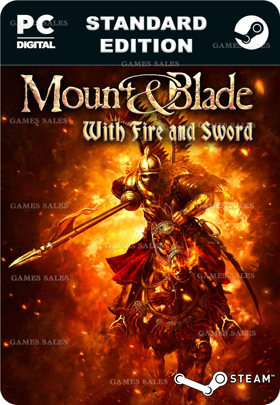 ✅💙MOUNT & BLADE: WITH FIRE & SWORD💙STEAM GIFT🤖АВТО