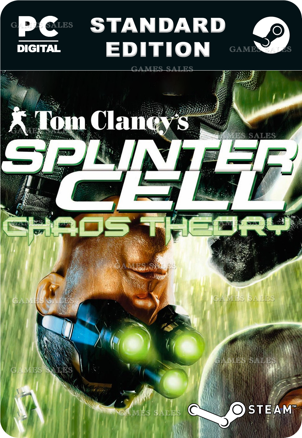 ✅💙TOM CLANCY'S SPLINTER CELL CHAOS THEORY®💙STEAM GIFT