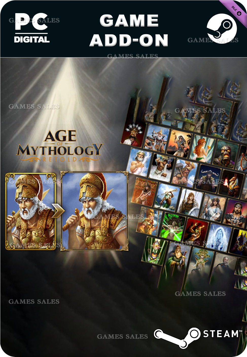 ✅💙AGE OF MYTHOLOGY: RETOLD - LEGACY DEITY PORTRAIT PAC