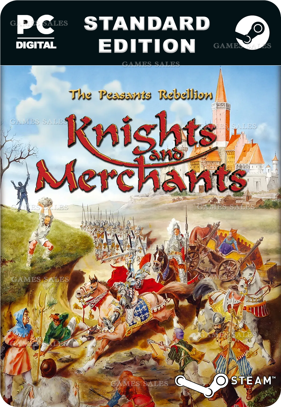 ✅💙KNIGHTS AND MERCHANTS💙STEAM GIFT🤖АВТОДОСТАВКА🤖