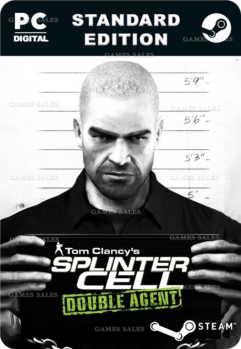 ✅💙TOM CLANCY'S SPLINTER CELL DOUBLE AGENT®💙STEAM GIFT