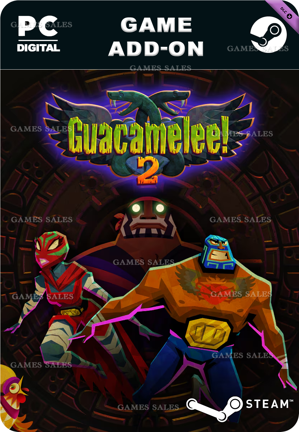 ✅💙GUACAMELEE! 2 - THREE ENEMIGOS CHARACTER PACK💙STEAM