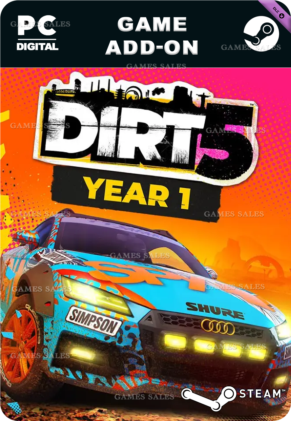 ✅💙DIRT 5 - YEAR 1 UPGRADE💙STEAM GIFT🤖АВТОДОСТАВКА🤖