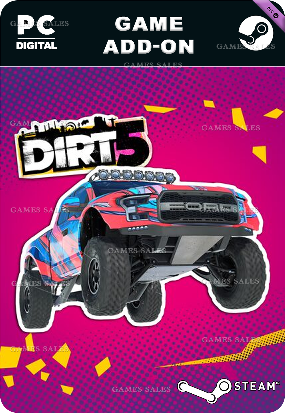 ✅💙DIRT 5 - FORD F-150 RAPTOR PRERUNNER BY DEBERTI💙