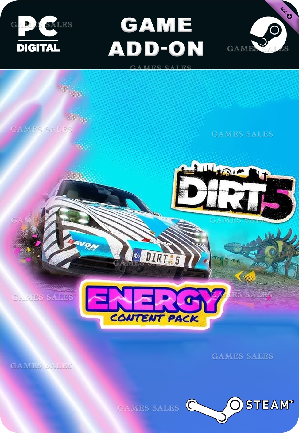 ✅💙DIRT 5 - ENERGY CONTENT PACK💙STEAM GIFT🤖АВТО