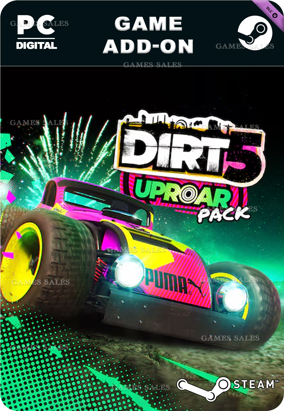 ✅💙DIRT 5 - UPROAR CONTENT PACK💙STEAM GIFT🤖АВТО