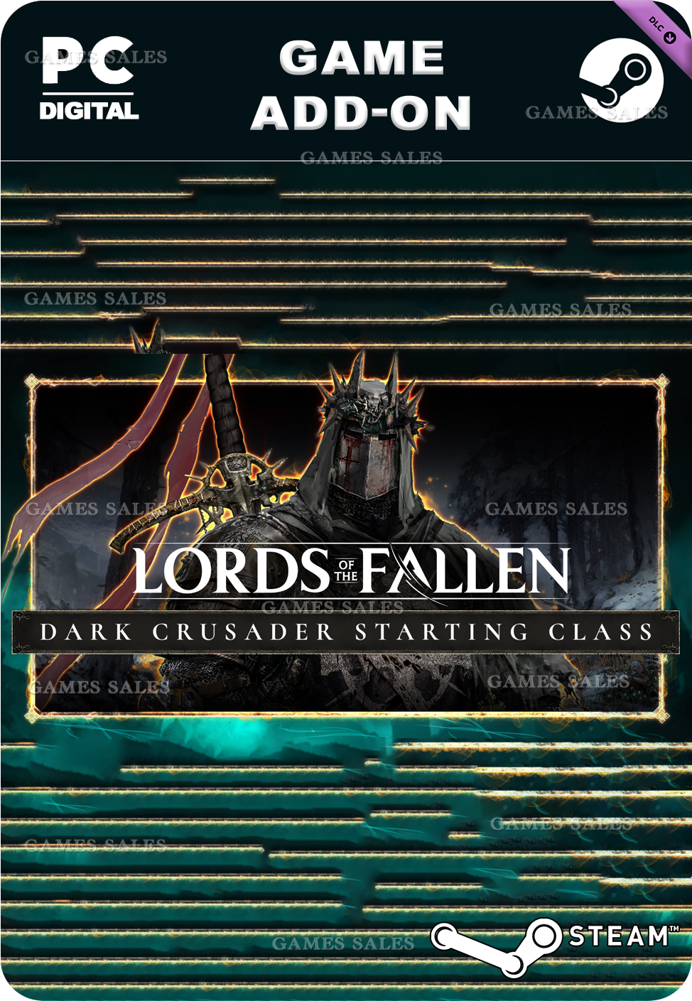 ✅💙LORDS OF THE FALLEN - DARK CRUSADER STARTING CLASS💙