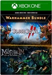 WARHAMMER BUNDLE: MORDHEIM AND BLOOD BOWL 2XBOXКЛЮЧ