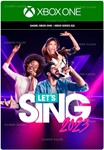 ️LET'S SING 2023️XBOX ONE|XSКЛЮЧ