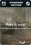 MAKE IT INDIE!STEAM GIFT????АВТОДОСТАВКА????