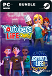 YOUTUBERS LIFE + ESPORTS LIFE TYCOONSTEAM GIFT
