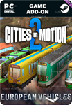 CITIES IN MOTION 2: EUROPEAN VEHICLE PACKSTEAM