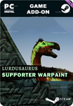BEASTS OF BERMUDA - LURDUSAURUS SUPPORTER WARPAINT