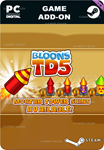 BLOONS TD 5 - FIREWORKS MORTAR TOWER SKINSTEAM
