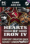 HEARTS OF IRON IV: SOVIET UNION 2D ARTSTEAM GIFT