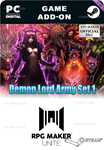 RPG MAKER MZ - DEMON LORD ARMY SET 1STEAM GIFT????