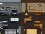 RPG MAKER MZ - USEFUL INTERIOR TILES MODERN AND FANT - изображение № 6