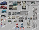 RPG MAKER MZ - SERIALGAMES LIVING GOOD CITY TILESET - изображение № 2