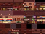 RPG MAKER MZ - GOOD CITY TILESET - 80'S SCENE SET - изображение № 9