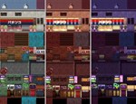 RPG MAKER MZ - GOOD CITY TILESET - 80'S SCENE SET - изображение № 6