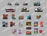 RPG MAKER MZ - GOOD CITY TILESET - 80'S SCENE SET - изображение № 4