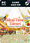 RPG MAKER MZ - MEAL TIME TILESET - MODERN EDITION