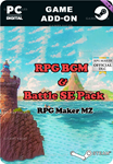 RPG MAKER MZ - RPG BGM & BATTLE SE PACKSTEAM GIFT