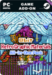 RPG MAKER MZ 8BIT RETRO GRAPHIC MATERIALS ALL-IN-ONE
