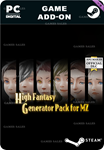 RPG MAKER MZ - HIGH FANTASY GENERATOR PACK FOR MZ