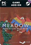 MEADOW: PEACOCK AND SCARLET MACAW SKIN PACKSTEAM
