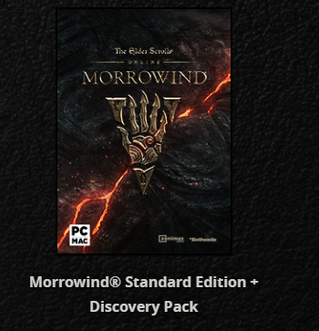 TESO Tamriel + Morrowind + Discovery Pack